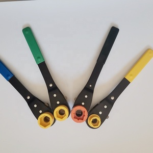 <span class=keywords><strong>Llave</strong></span> de carraca de liniero de extremo de enchufe cuadrado <span class=keywords><strong>doble</strong></span> 7/8 pulgadas x 3/4 pulgadas Longitud total 13 pulgadas - Product Image 3