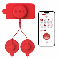 Appareil de récupération musculaire et de soulagement de la douleur 2-en-1 sans fil avec contrôle par application, impulsions TENS/EMS, 26 modes et rechargeable par Type-C