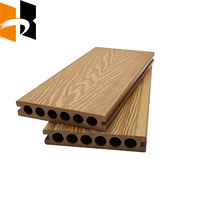 Plancher extérieur moderne en WPC Planches de terrasse en bois composite pour l'extérieur