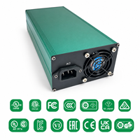 Chargeur de batterie à énergie nouvelle 220V 240V 1350W, tension et courant réglables pour pack de batteries de véhicules électriques