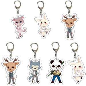 พวงกุญแจรูปสัตว์อะนิเมะตลกรูปสัตว์เลโก้ซิฤดูใบไม้ผลิฮารุคอสเพลย์พร็อพสองด้านอะคริลิคการ์ตูนพวงกุญแจของขวัญวัยรุ่น - Product Image 2