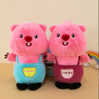 8-Inch Capybara pernikahan melemparkan mainan mewah cakar mesin desain untuk promosi & hadiah bisnis 25cm 012