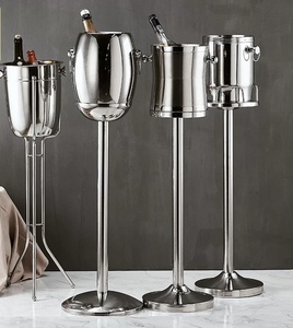 Bộ xô đá và giá đỡ cao cấp Black Gold 5L làm mát rượu sâm banh có giá đỡ - Product Image 2