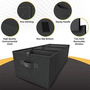Organizadores de Asientos Traseros para SUV Grandes de Alta Calidad, Organizador Plegable para Maletero de Coche con Base Antideslizante - Product Image 4