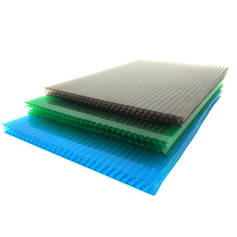 16mm Polycarbonate Alvéolé Panneaux En Nid D'abeille Pour Serre
