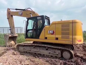 รถขุดตีนตะขาบ Caterpillar 323GC รุ่นปี 2024 น้ำหนัก 22.5 ตัน มือสอง รุ่น 320gC ราคาถูก บุ้งกี๋ขนาด 1.3 ลูกบาศก์เมตร เครื่องยนต์กำลังสูง - Product Image 3