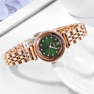 20251 nuevo reloj de edición coreana para mujer, reloj de correa de acero de cuarzo resistente al agua para ocio versátil para mujer - Product Image 2