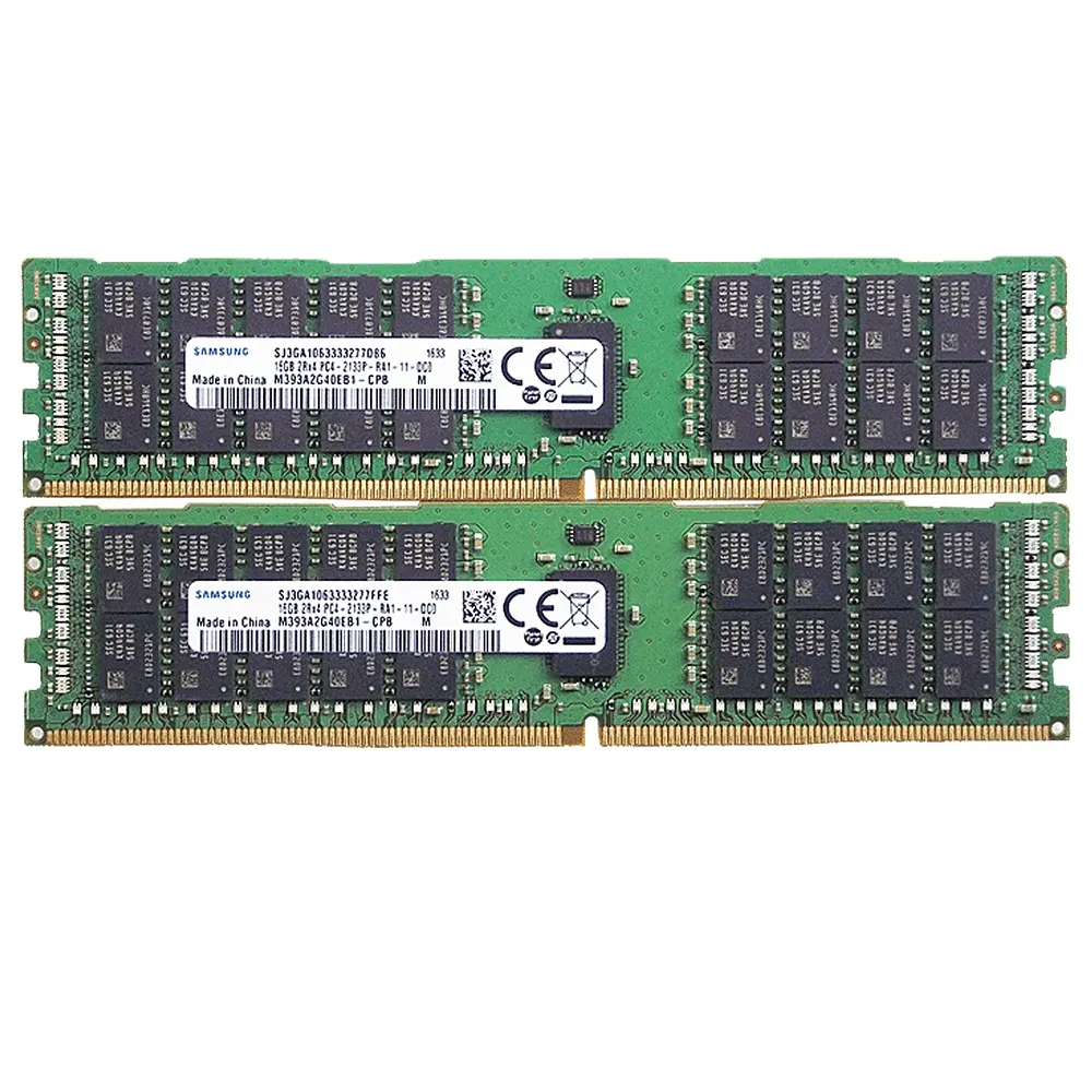 16GB X1 DDR4 2133Mhz ECC Registrado CL15 2Rx4 1,2 V 288-Pin RDIMM Servidor de memoria de la red