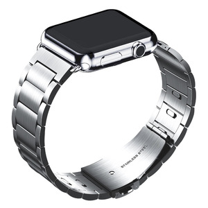 Bracelet métallique de retrait de lien de mode pour bracelets de montre <span class=keywords><strong>Apple</strong></span> série 4 <span class=keywords><strong>5</strong></span> 40mm <span class=keywords><strong>44mm</strong></span> bracelet en <span class=keywords><strong>acier</strong></span> <span class=keywords><strong>inoxydable</strong></span> pour I <span class=keywords><strong>Watch</strong></span> 38mm 42mm - Product Image 4