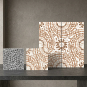 Carreaux de stationnement numériques en porcelaine 40x40 pour l'extérieur en céramique antidérapante finition mate 400x400mm disponible 9mm/12mm d'épaisseur - Product Image 1