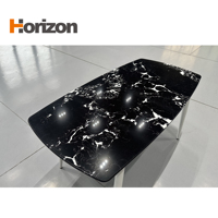 Table basse moderne de luxe en quartz pour salle à manger, design minimaliste pour petits appartements, balcons, salon, chambre à coucher
