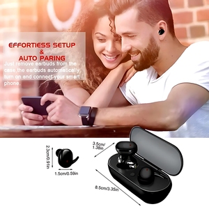 Mini Auricolari Più Venduti Y30 <span class=keywords><strong>TWS</strong></span> Cuffie con Cancellazione del Rumore ENC Headset Stereo 3D True Wireless Auricolari In-Ear Y30 - Product Image 3