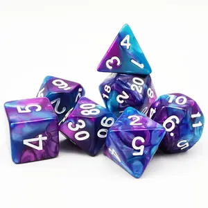 Custom Polyhedral קוביות D & D קוביות משחק קוביות ספק