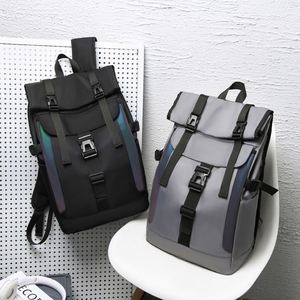 BSCI Factory 17 4Inch Fashion <b>Waterproof</b> Durable <b>Roll</b> <b>Top</b> Rucksack Bags Business Anti Theft Travel Rolltop <b>Backpack</b> - Product Image 6