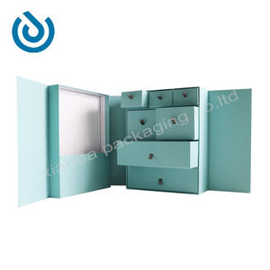 Contenitore neonatale Keepsake 2024 biodegradabile vendita calda prezzo di fabbrica di lusso scatole regalo calendario per la memoria del bambino abbigliamento - Product Image 2