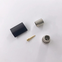 Connecteur coaxial RF TNC mâle à sertir pour câble RG8