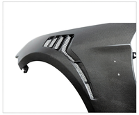 Ailes en fibre de carbone modifiées pour Mustang 2015-2017, neuves, 170X145X40 pour remplacement/réparation