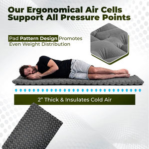 Colchoneta de dormir <span class=keywords><strong>no</strong></span> inflable ultraligera WOQI 20D Nylon 40D <span class=keywords><strong>Colchón</strong></span> de TPU <span class=keywords><strong>Camping</strong></span> Colchoneta de dormir ligera - Product Image 2