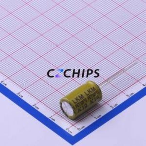 LKME1601J331MF Through-Hole Aluminum Electrolytic <b>Capacitor</b> Through hole,D10xL16mm 330uF 20% 63V 1.58A-100kHz - Product Image 2