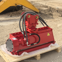 Débroussailleuse à fléaux haute performance pour mini-excavatrice LS, pour excavatrices de 1,2 à 4 tonnes, avec moteur, pompe, engrenages et boîte de vitesses de fabrication chinoise