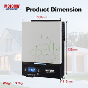 Fournisseur fiable – Onduleur solaire hybride hors réseau à double sortie 4KW 6KW 8KW 24V 48V à onde sinusoïdale pure avec MPPT Axpert VM III TWIN 4 KW - Product Image 2