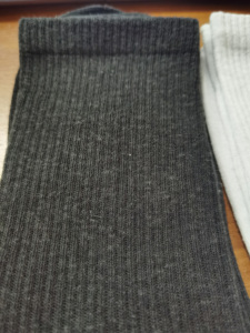 High Quality Eco Friendly Natural Hemp Fiber <strong>White</strong>/Black <strong>Socks</strong> Breathable Hemp Organic Cotton <strong>Long</strong> <strong>Socks</strong> for Men/Unisex - Product Image 4