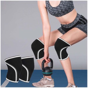 Genouillère de compression en néoprène 7 mm pour la gym, soutien du genou, idéale pour l'entraînement et l'haltérophilie - Product Image 5
