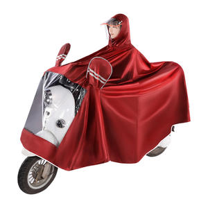 Impermeable para Motocicleta Eléctrica, Unisex, Extra Grande, Cortavientos, Poncho Impermeable para Adultos, Conjuntos de Ciclismo QLZ-14 - Product Image 1