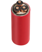 Câble d'alimentation BS 6622 EN 60228 Cuivre/Aluminium XLPE/PVC Moyenne Tension 3.8/6.6kV 8.7/15kV 12.7/22kV 19/33(36)kV 6.35/11(12)kV