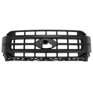 Grille de calandre supérieure de pare-chocs avant noire pour <span class=keywords><strong>Ford</strong></span> <span class=keywords><strong>F</strong></span>-<span class=keywords><strong>150</strong></span> <span class=keywords><strong>Sport</strong></span> Lariat 2021 2022 <span class=keywords><strong>2023</strong></span> - Product Image 1