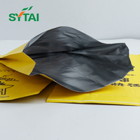 Sacs d'emballage en papier kraft biodégradables personnalisés en gros avec fermeture éclair, sacs en papier kraft sur mesure