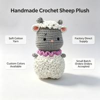 Ensemble d'animaux du zodiaque chinois au crochet personnalisé, Rat, Bœuf, Tigre, Lapin, Dragon, Serpent, Jouets en peluche Amigurumi faits à la main, faible MOQ