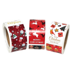 Etiquetas adhesivas personalizadas para <span class=keywords><strong>hombre</strong></span> de jengibre de Navidad, stock personalizado listo para vacaciones a granel - Product Image 4