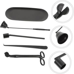 Juego de Herramientas para Velas de Acero Inoxidable, Extintor, Campana, Gancho, Tijeras, Cubierta, Diseño Moderno y Simple - Product Image 2