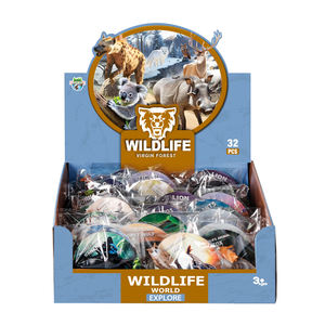 Jouets promotionnels en gros d'usine, petits modèles d'<span class=keywords><strong>animaux</strong></span> de la forêt, figurines d'<span class=keywords><strong>animaux</strong></span> <span class=keywords><strong>sauvages</strong></span> pour enfants, cadeaux promotionnels - Product Image 6