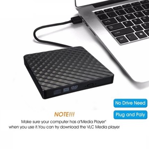 <span class=keywords><strong>Graveur</strong></span> de <span class=keywords><strong>DVD</strong></span>/CD externe portable USB 3.0 Type C avec cache de 2 Mo, fin et noir, pour ordinateur de bureau et portable - Product Image 4