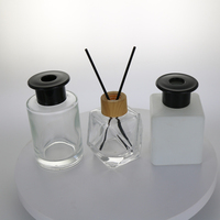 Diffuseur d'air en verre noir avec glands Aroma Hotel Diffuseur de parfum d'huile essentielle sans feu pour usage domestique et cadeau