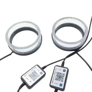 Mới Đến 12V Linh Hoạt <span class=keywords><strong>LED</strong></span> Ban Ngày Chạy Ánh Sáng Ứng Dụng Điều Khiển Không Thấm Nước Hướng Dẫn Dải Phổ Đồ đạc Xe - Product Image 1