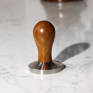 ที่กดกาแฟโรสวูด สแตนเลสสตีล 58 มม. อุปกรณ์ชงกาแฟ เครื่องชงเอสเพรสโซ - Product Image 4