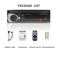 Lecteur MP3 haute puissance 24V pour voiture avec écran et amplificateur, système audio USB, carte TF, radio FM