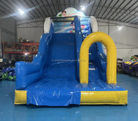 Glissière d'eau sautante gonflable de PVC du fournisseur professionnel pour des adultes pour l'usage de jardin ou d'école