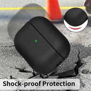 Étui de protection de luxe en TPU imitation cuir pour Apple AirPods Pro 2, anti-chute, pour écouteurs AirPods Pro 1/2/3/4 - Product Image 4