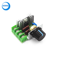 AC 220V 2000W SCR gradateurs moteur régulateur de tension gradation régulateur de vitesse Thermostat Module régulateur de tension électronique