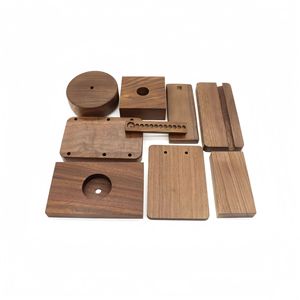 Servicio de Tallado y Grabado CNC para Decoración de Mesa, Logotipo Personalizado en Madera Maciza 3D, Nogal Negro, Venta al Por Mayor, OEM, ODM - Product Image 4
