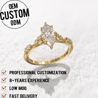Bijoux faits à la main personnalisés anillos de femmes bagues pour femmes cz bagues pour femmes or bague de mariage ensemble bijoux femmes trucs gratuitement