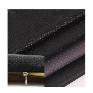 High density rubber dotted non slip oxford abrasion resistant seat cushion cover fabric