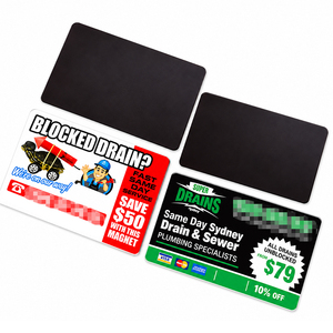 Wholesale Custom Die Cut Business Card Waterproof Magnet Paper Printed Fridge Magnet With Logo for Advertising Giveaways - Product Image 3