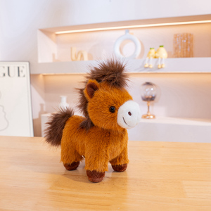 <span class=keywords><strong>2026</strong></span> साल के घोड़े की शुभंकर डोल सिमुलेशन प्लेश के लिए आवारा घोड़े की शुभंकर का जन्मदिन - Product Image 4