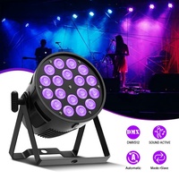 18*10W RGBW 4in1 Led Par Can Stage Lights para Dj Disco Bar Wedding Party