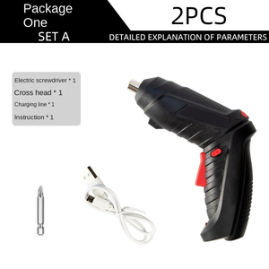 Destornillador Eléctrico Inalámbrico Plegable y Ligero, Batería de Litio de 3.6V, Porta Puntas Hexagonales de Una Cuarta de Pulgada, Herramienta de Mantenimiento Electrónico - Product Image 3